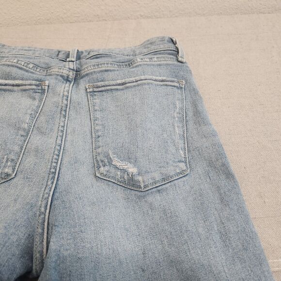 Abercrombie & Fitch Jeans Womens 27/4 Blue Simone High Rise Ankle Stretch 27x27 - Picture 13 of 14